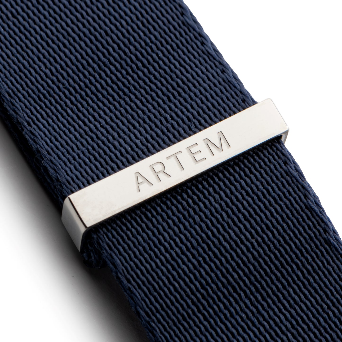 Navy Blue Nylon Watch Strap