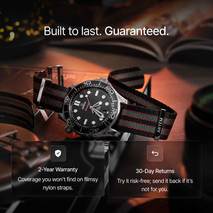 Vintage Bond  Nylon Watch Strap