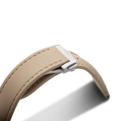 Loop-less™ HydroFlex™ | Titan Dune Edition | Beige Strap with Beige Stitching