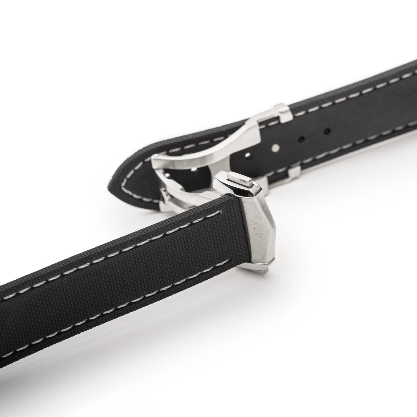 Loop-less™ HydroFlex™ | Event Horizon Edition | Black Strap with White Stitching