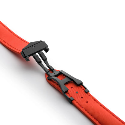 Loop-less™ HydroFlex™ | Solar Flare Edition | Orange Strap with Orange Stitching