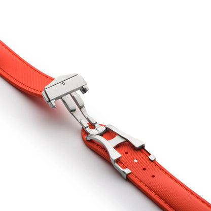 Loop-less™ HydroFlex™ | Solar Flare Edition | Orange Strap with Orange Stitching