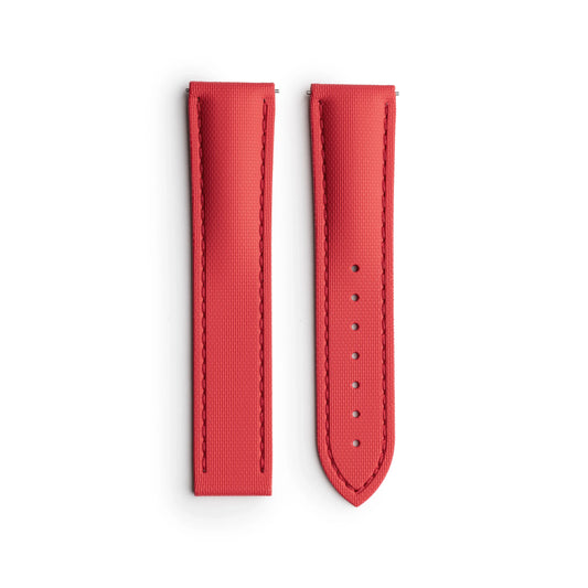 Loop-less™ HydroFlex™ | Blood Moon Edition | Red Strap with Red Stitching